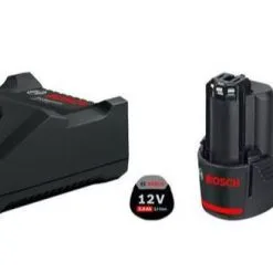 2 Batteries GBA 12V 3.0Ah Et 1 Chargeur GAL 12V-40 Bosch