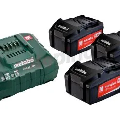 Batterie 18V 4.0Ah (3 Pcs.) + Chargeur Metabo 685049000