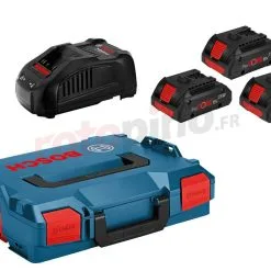 Batterie 18V 4.0Ah (x3) Et Chargeur Bosch GBA ProCORE18V