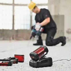 Batterie 36V 6,0Ah (x2) Et Chargeur Bosch GBA + GAL 3680 -Travail sans fil Soldes Magasin batterie 36v 6 0ah x2 et chargeur bosch gba gal 3680 44460