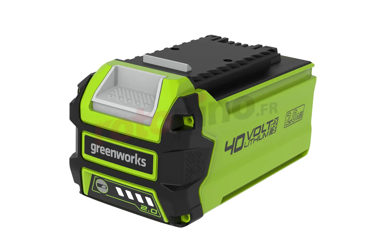 Batterie 40V 2,0Ah Greenworks G40B2 3 Batterie 40V 2,0Ah Greenworks G40B2