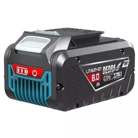 Batterie 8,0Ah 18V Li-ion Dedra DED6937 3 Batterie 8,0Ah 18V Li-ion Dedra DED6937