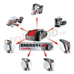 Batterie Energy+ 18V 4.0Ah Graphite 58G004 -Travail sans fil Soldes Magasin batterie energy 18v 4 0ah graphite 58g004 48991