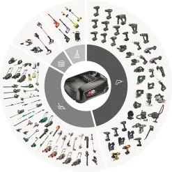 Batterie Lithium-ion 18V 2,5Ah Bosch PBA + AL 1830 CV -Travail sans fil Soldes Magasin batterie lithium ion 18v 2 5ah bosch pba al 1830 cv 135688