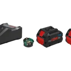 Batteries 18V 8.0Ah (x2) Et Chargeur Bosch ProCORE + GAL 18V-160 C