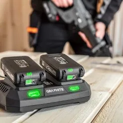 Chargeur 18V 2 Ports Graphite Energy+ 58G085 -Travail sans fil Soldes Magasin chargeur 18v 2 ports graphite energy 58g085 126433