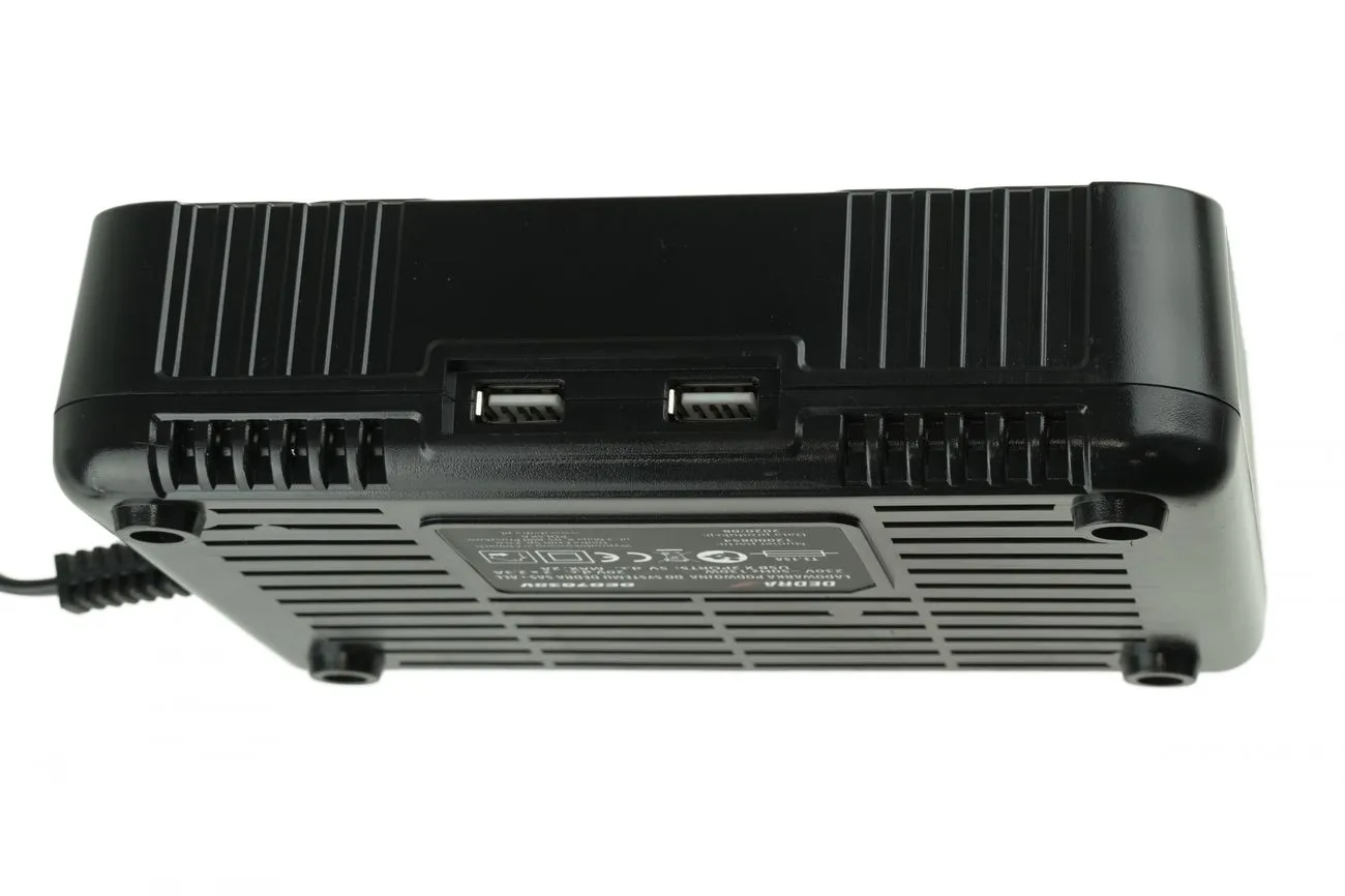 Chargeur Double Batteries Dedra SAS+ALL DED7038V 6 Chargeur Double Batteries Dedra SAS+ALL DED7038V – Image 4