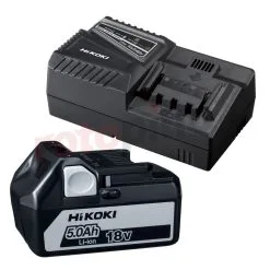 Chargeur Et Batterie 18V 5,0Ah Hikoki UC18YFSL WAZ