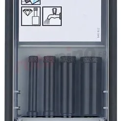 Coffret De Mèches Diamantées 4 Pièces Robust Line Bosch