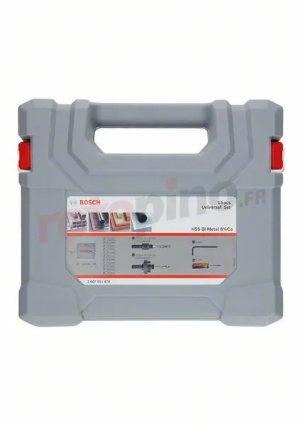 Coffret De Scies Trépan BiM HSS, 14pcs Bosch 4 Coffret De Scies Trépan BiM HSS, 14pcs Bosch – Image 2