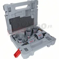 Coffret De Scies Trépan BiM HSS, 9pcs Bosch