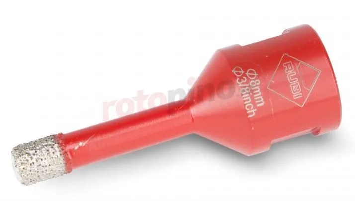 Couronne Diament 8mm Rubi DRYGRESS 3 Couronne Diament 8mm Rubi DRYGRESS