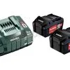 Ensemble De 2 Batteries 18V Li-Power 5.2Ah Avec Chargeur ASC 30-36V Metabo 2 Ensemble De 2 Batteries 18V Li-Power 5.2Ah Avec Chargeur ASC 30-36V Metabo -Travail sans fil Soldes Magasin ensemble de 2 batteries 18v li power 5 2ah avec chargeur asc 30 36v metabo 81334