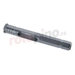 Foret Diamant à Terre Cuite, Verre, Céramique Blanche, Pierre, Diamètre, 8 Mm Dedra DED1573