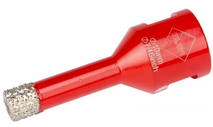 Foret Diament 10mm Rubi DRYGRESS 3 Foret Diament 10mm Rubi DRYGRESS