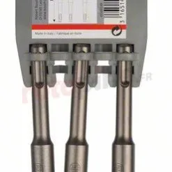 Set De 3 Burins Plats SDS-plus Bosch -Travail sans fil Soldes Magasin set de 3 burins plats sds plus bosch 46677