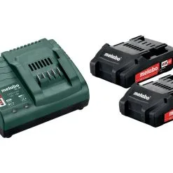 Set De Base 18V 2x2.0Ah Metabo