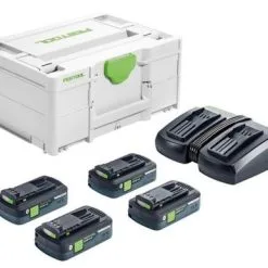 Set énergie Festool SYS 18V 4x4,0/TCL 6 DUO