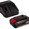 Starter Kit 18V Einhell Power X-Change -Travail sans fil Soldes Magasin starter kit 18v einhell power x change 92673